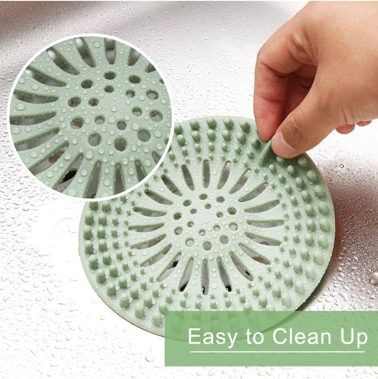 Durable Silicone Hair Catcher 5in1 Pack