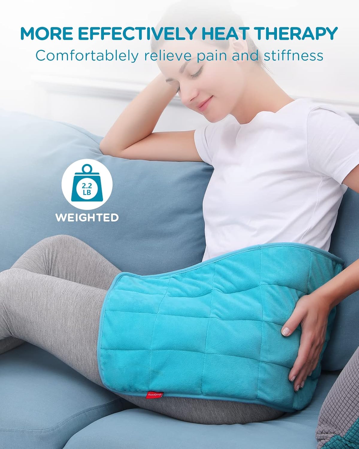 Comfytemp Weighted Heating Pad with 9 Heat Levels