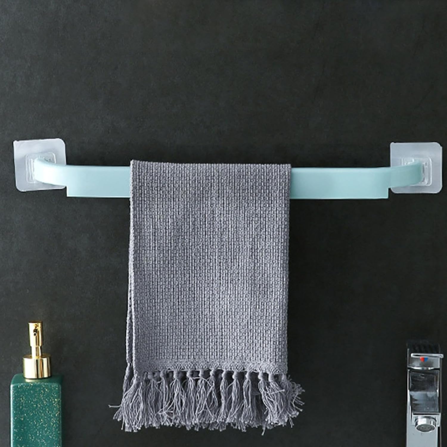 Self-Adhesive Towel Rod for Bathroom and Kitchen