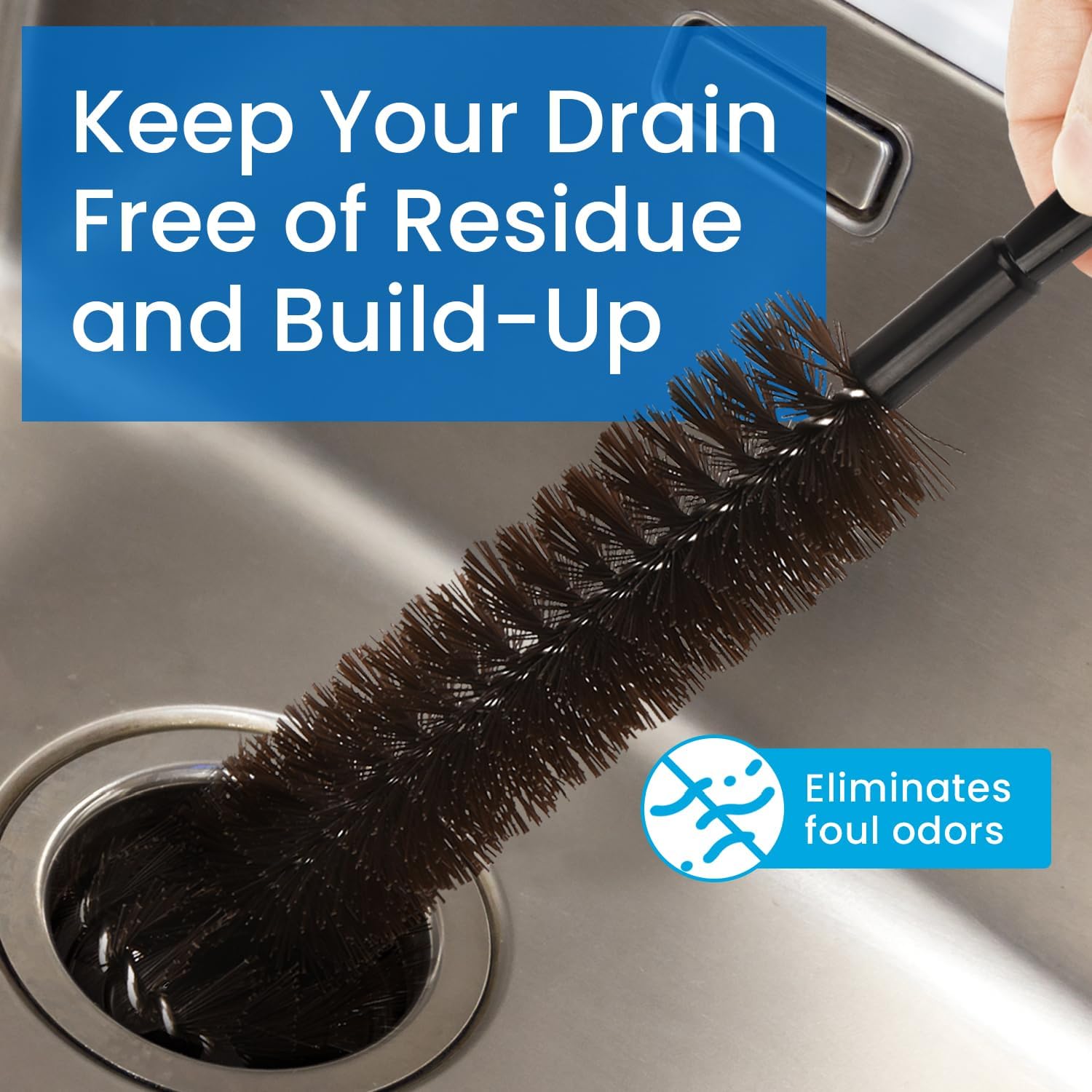 Impresa Garbage Disposal Cleaning Brush with Long Handle