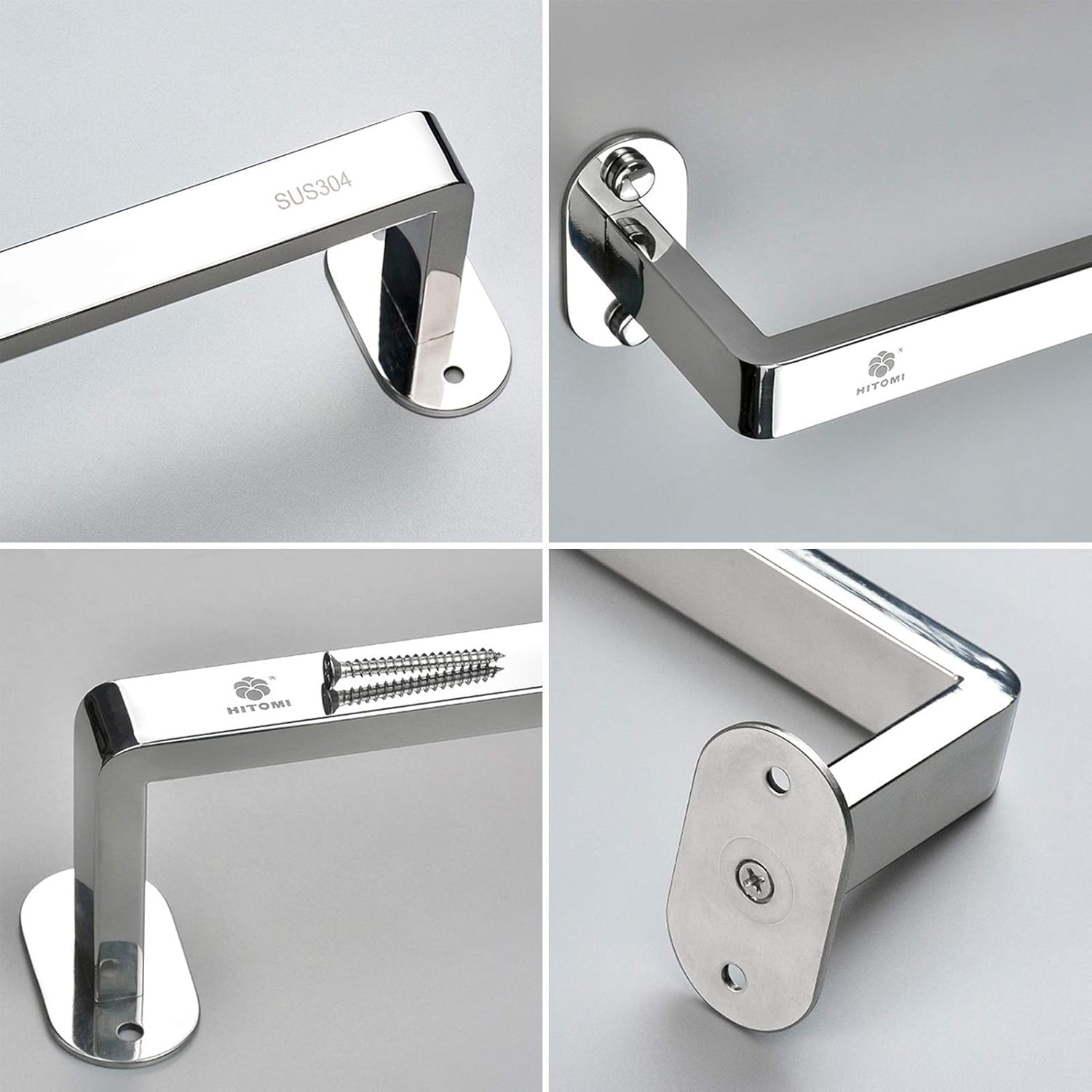 BOCbco Bathroom Towel Bar with 40Cm Length