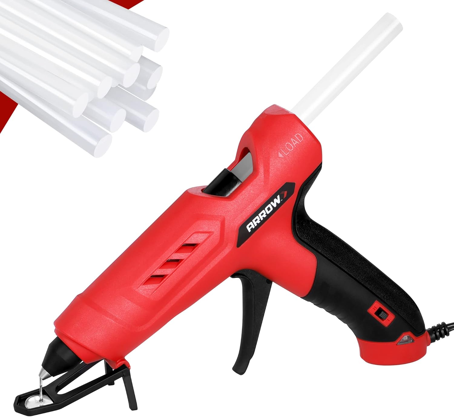 Arrow GT100DT Dual Temp Glue Gun Kit with 12 Sticks