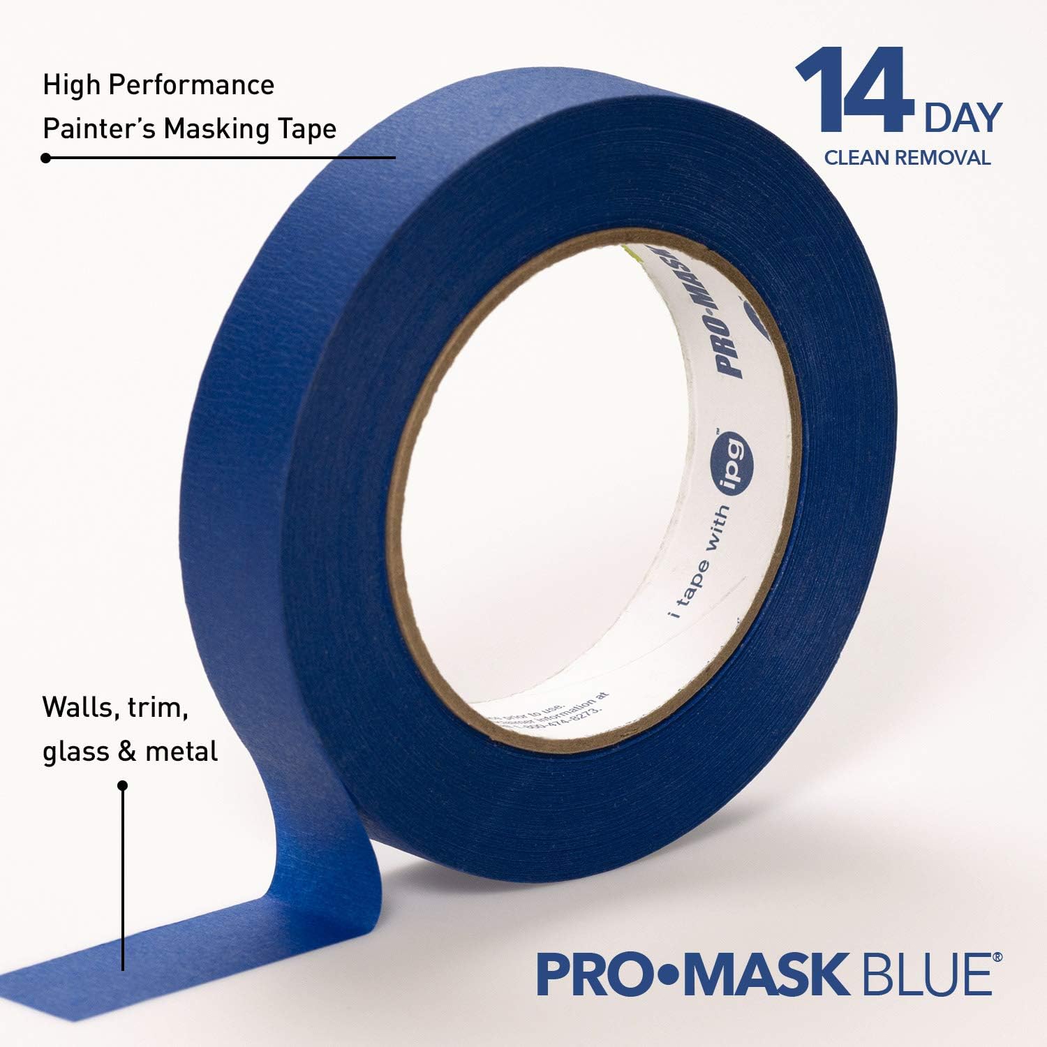 IPG PMD24 Blue ProMask Masking Tape 14-Day 094 x 60 yd
