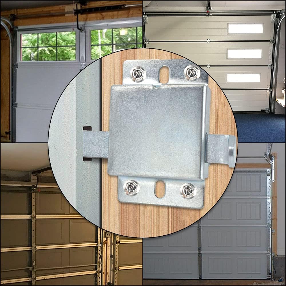 Garage Door Side Lock Inside Deadlock 2 Pack