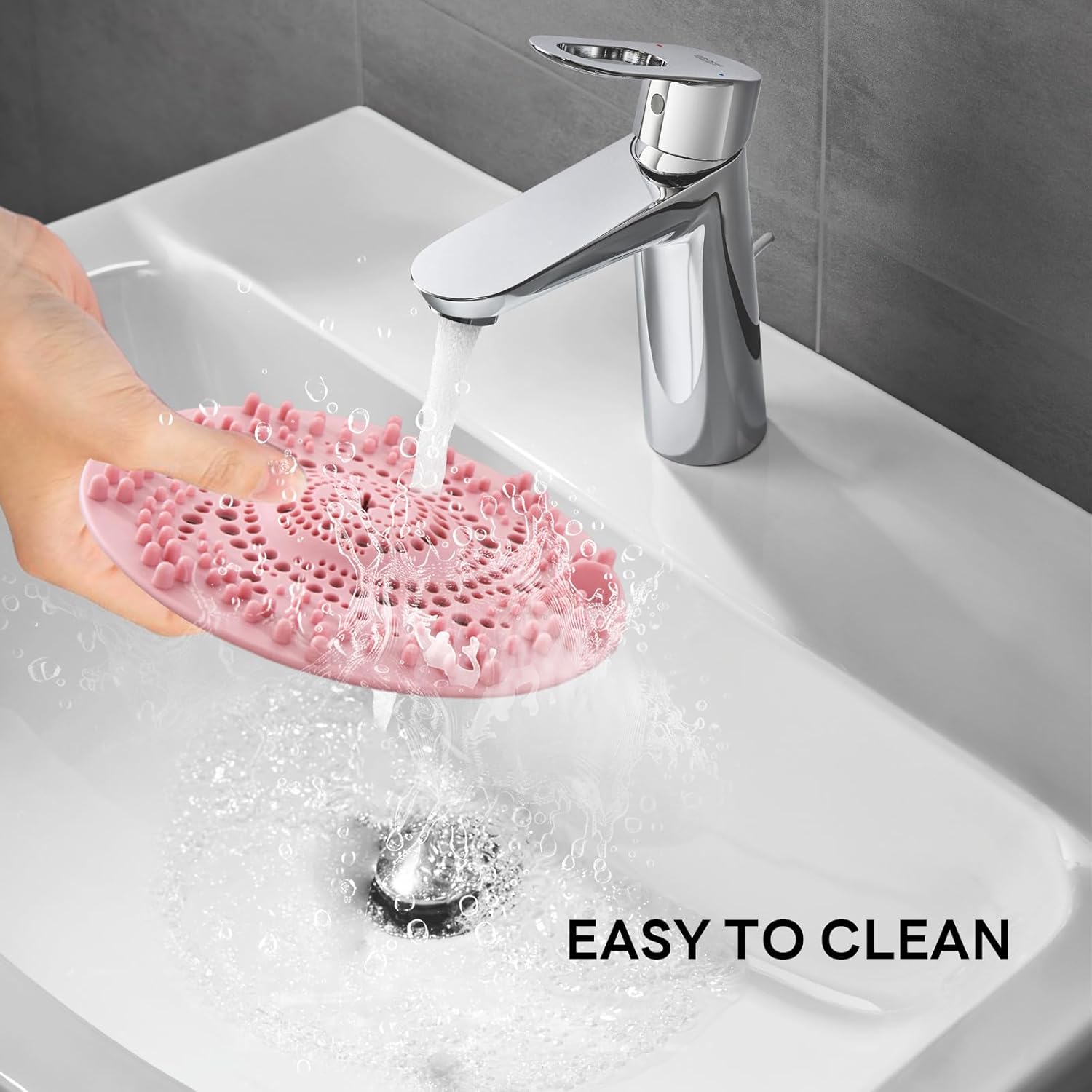 LERAO 3PCS Shower Drain Hair Catcher Set