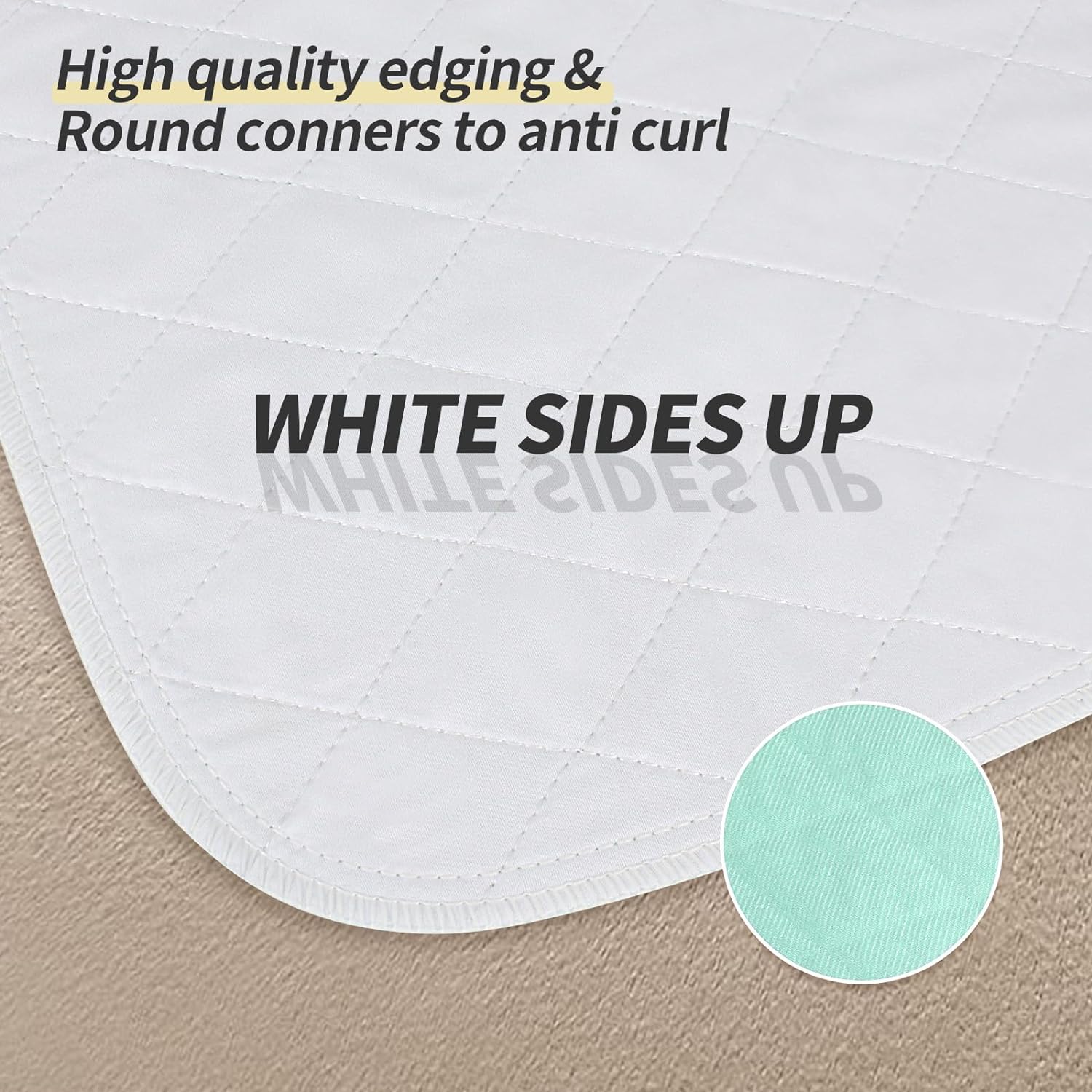 CoolShields Reusable Waterproof Bed Pads 34 x 52 1 Pack