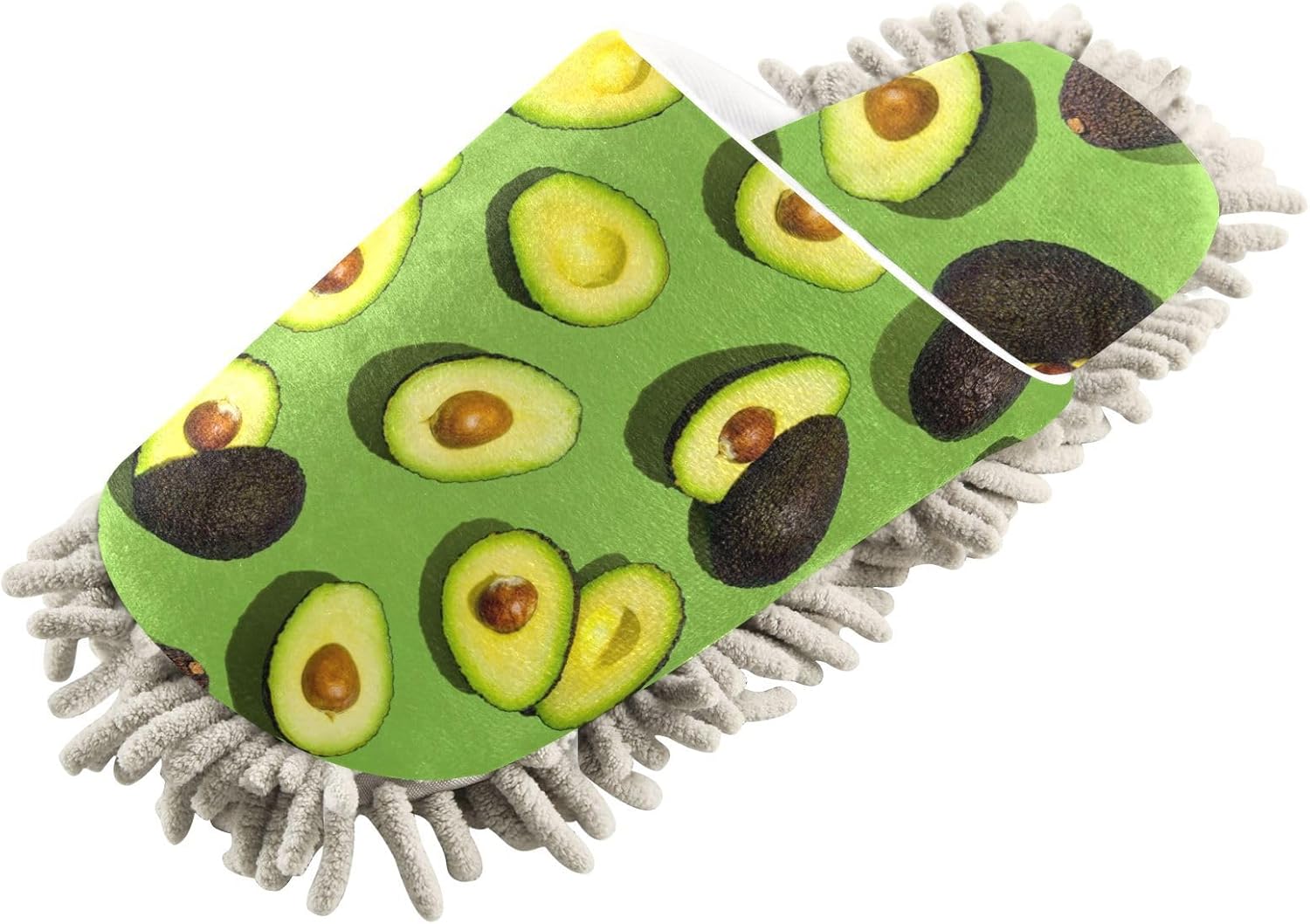 Sinestour Avocado Mop Slippers for Floor Cleaning