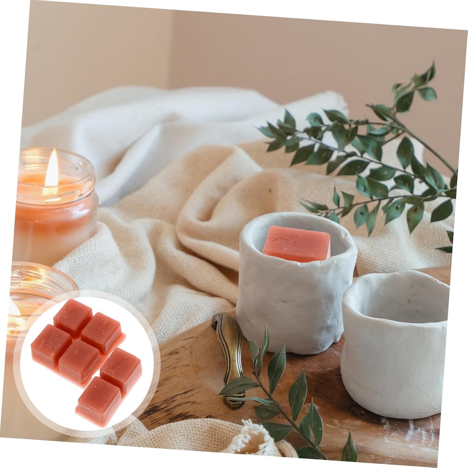 LIFKOME Soy Wax Aromatherapy Candles Blocks