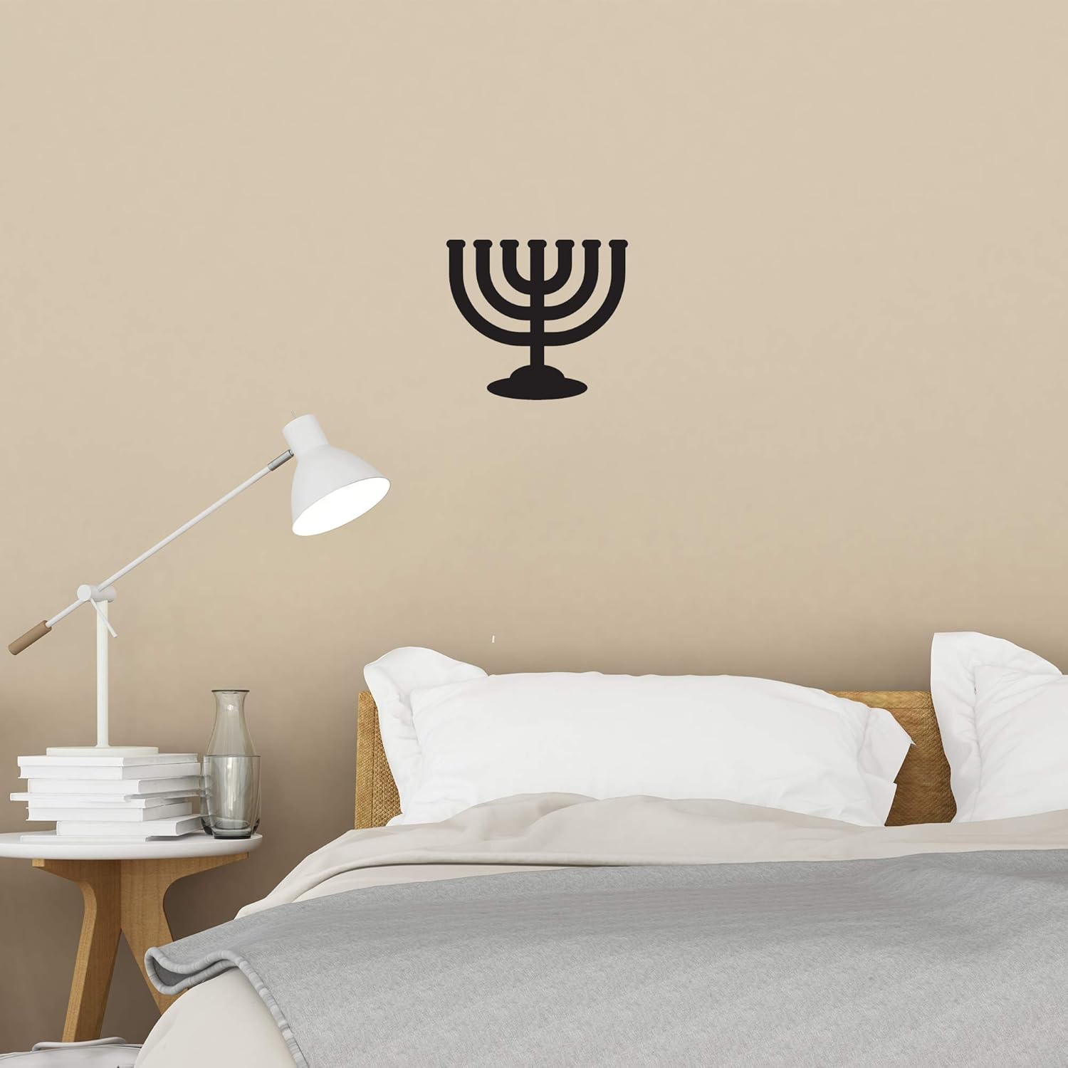 ANGDEST CLUB Transparent Black Candelabra Decal Stickers