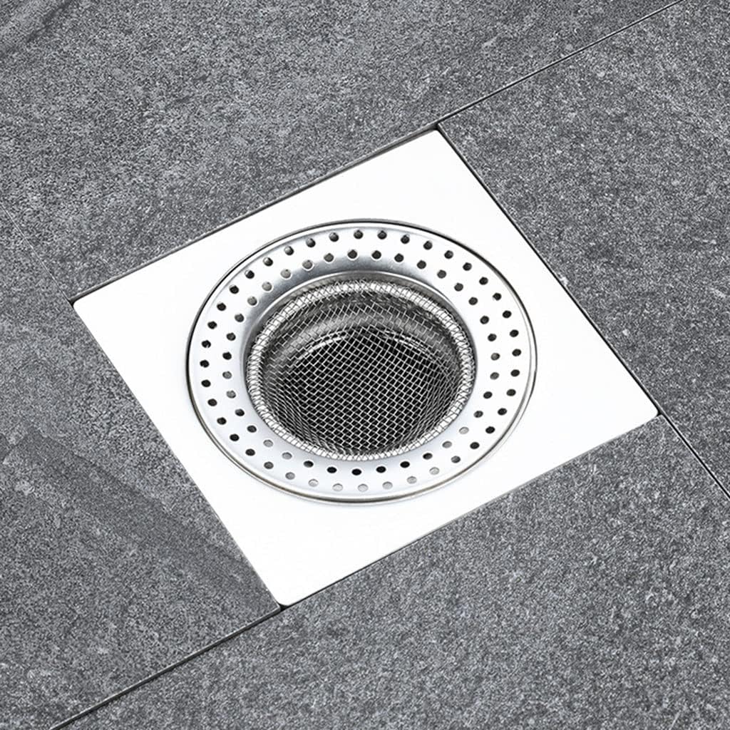 Saddgo Round Drain Cover Hair Catcher Mesh Screen