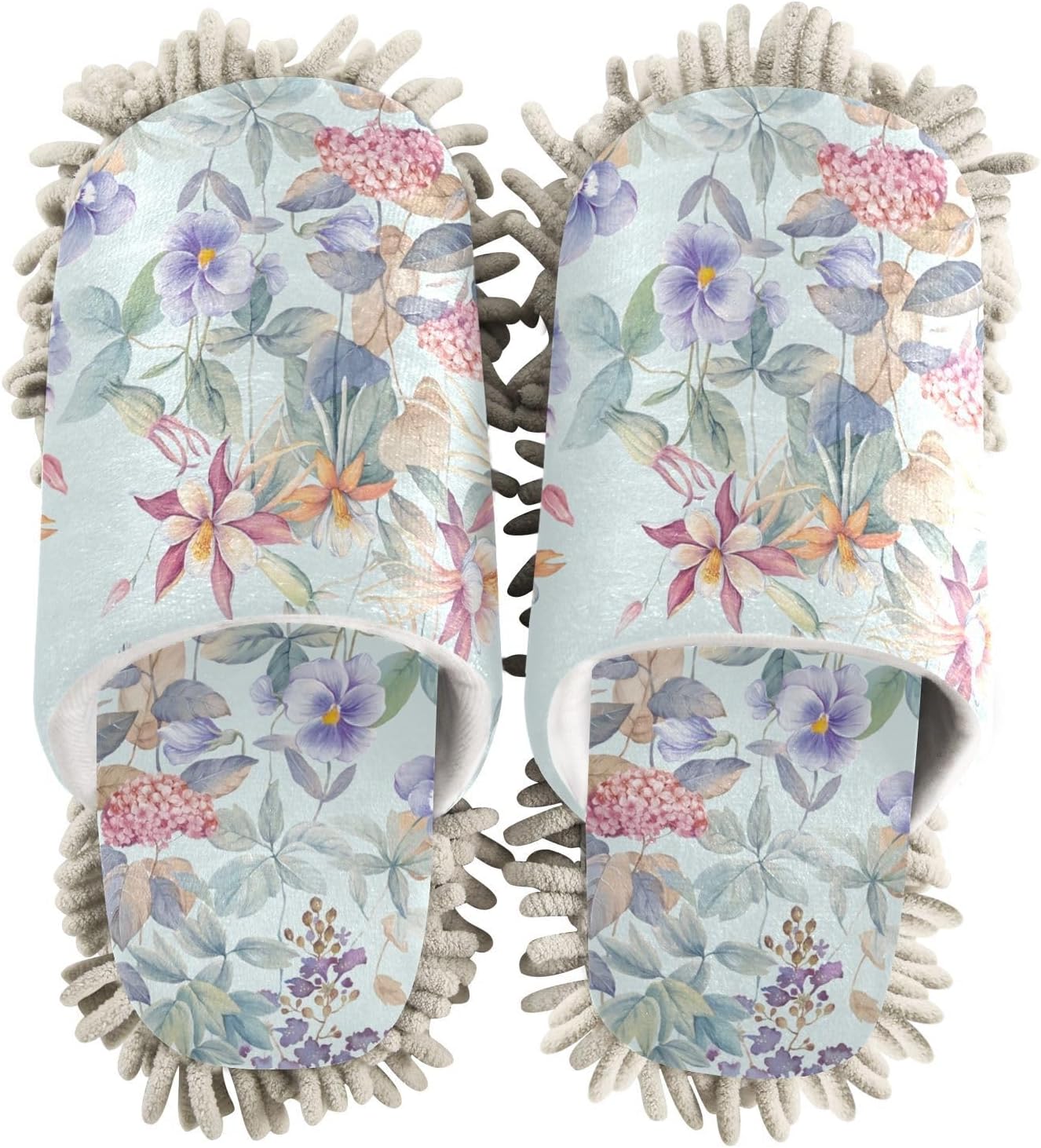 Kigai Microfiber Slippers - Lily Flower Design Size L