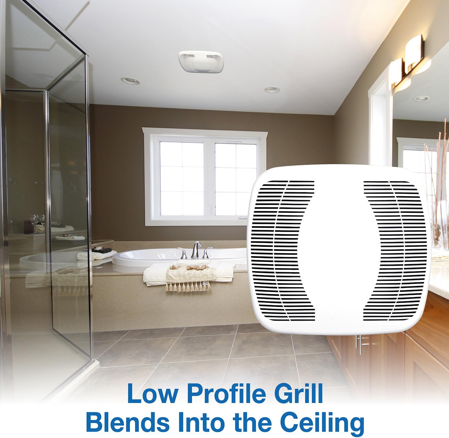 Air King 90 CFM Ceiling Mounted Exhaust Fan White
