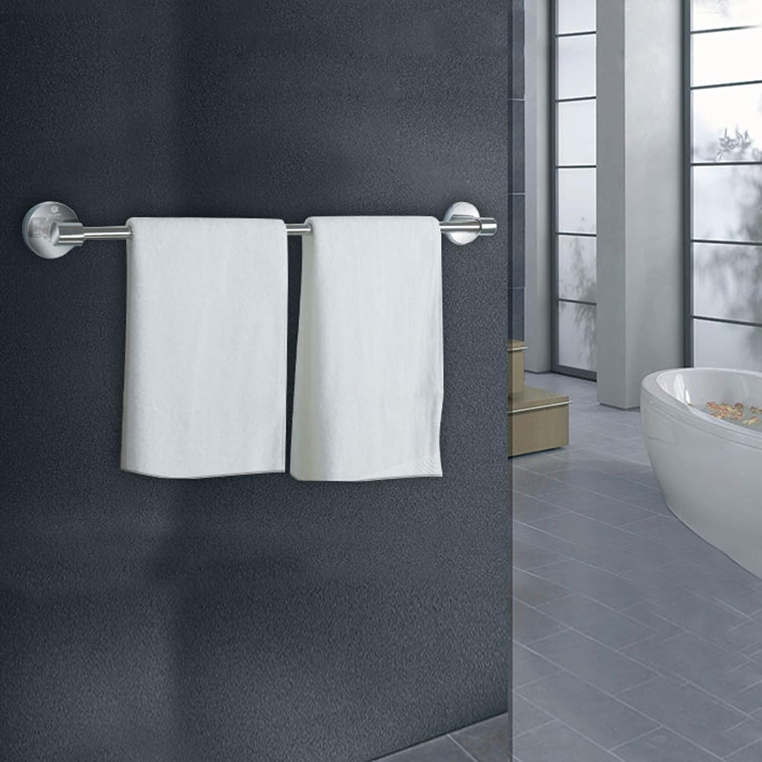 Stainless Steel Wall Mounted Towel Bar 40Cm
