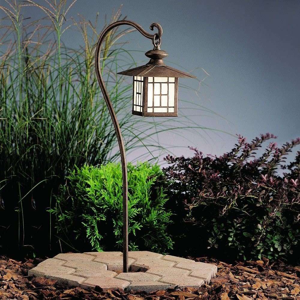 Kichler 15319PZ Mission 1-Light 12V Patina Bronze