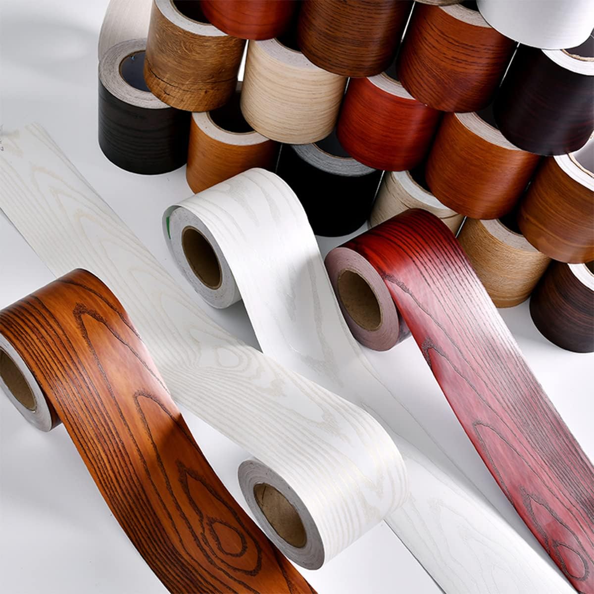 ECYC 224x17992 Inch Self Adhesive Wood Grain Repair Tape