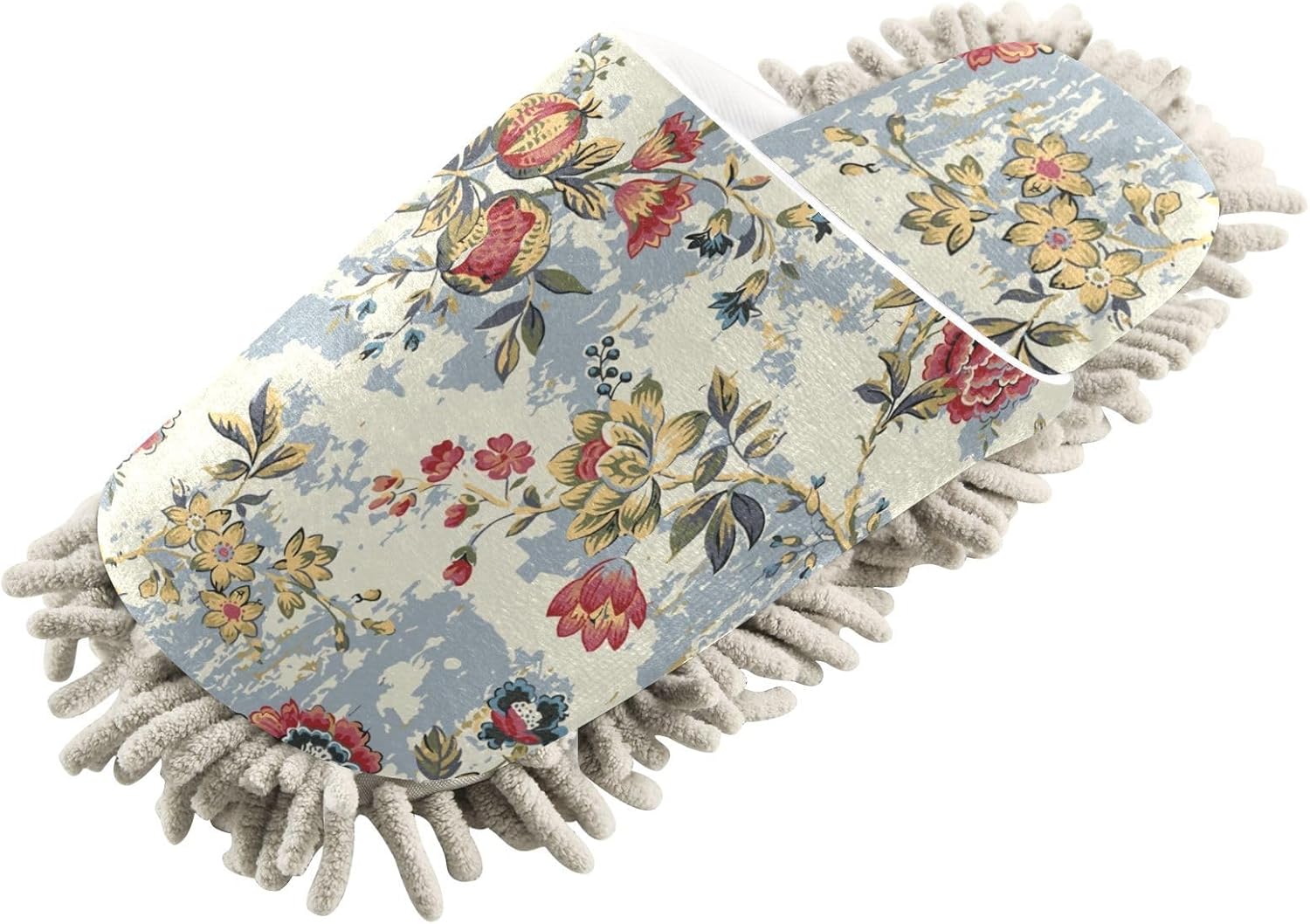 Kigai Microfiber Slippers with Flower Pattern