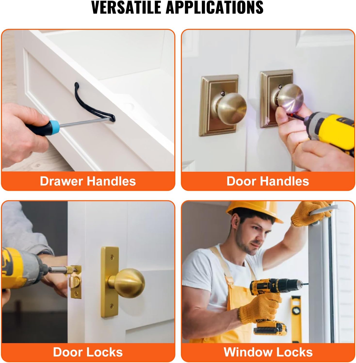VEVOR Aluminum Cabinet Handle Jig with Center Punch