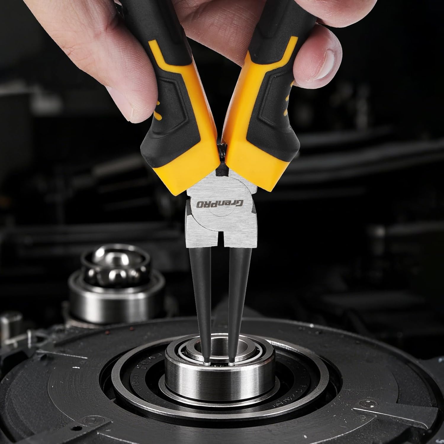 GRENPRO 4-Piece Snap Ring Pliers Set 1