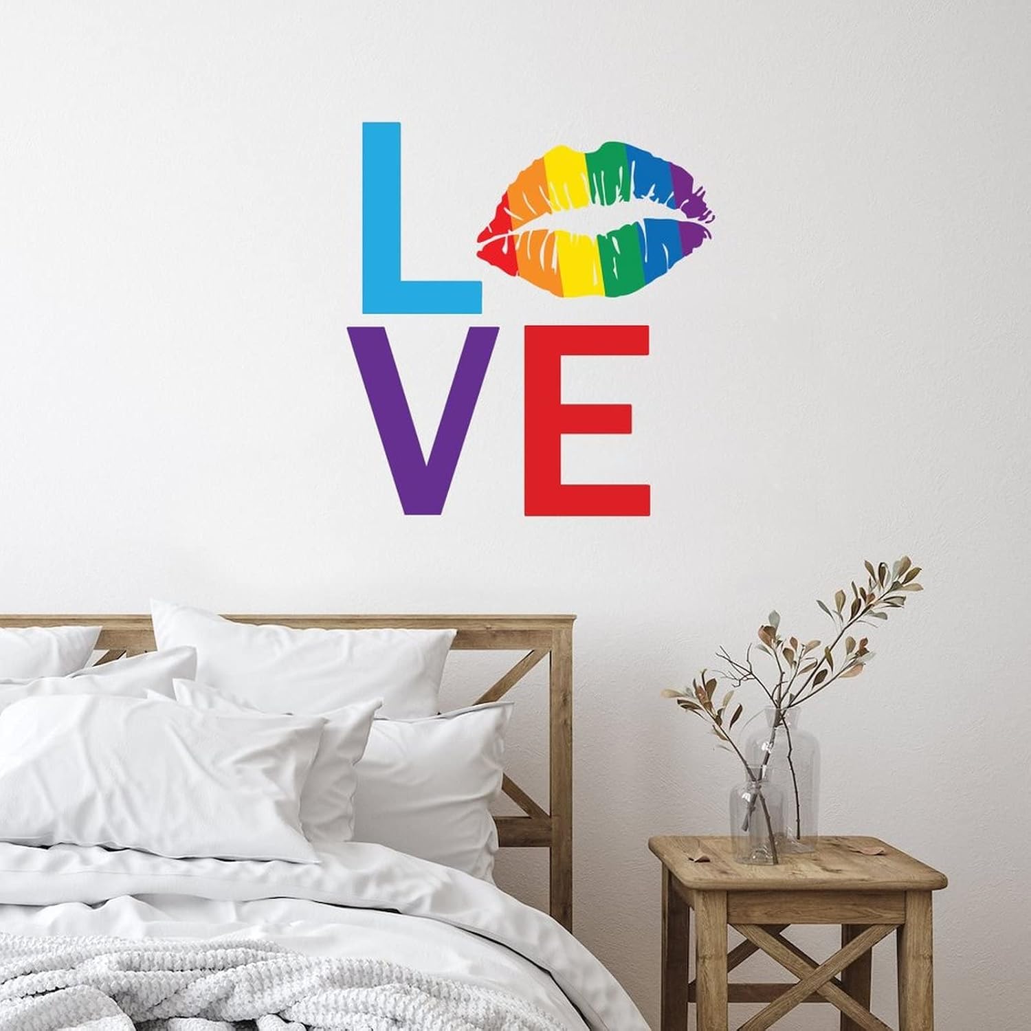Love is Love Family Wall Art 22 Inch Vinyl Decal