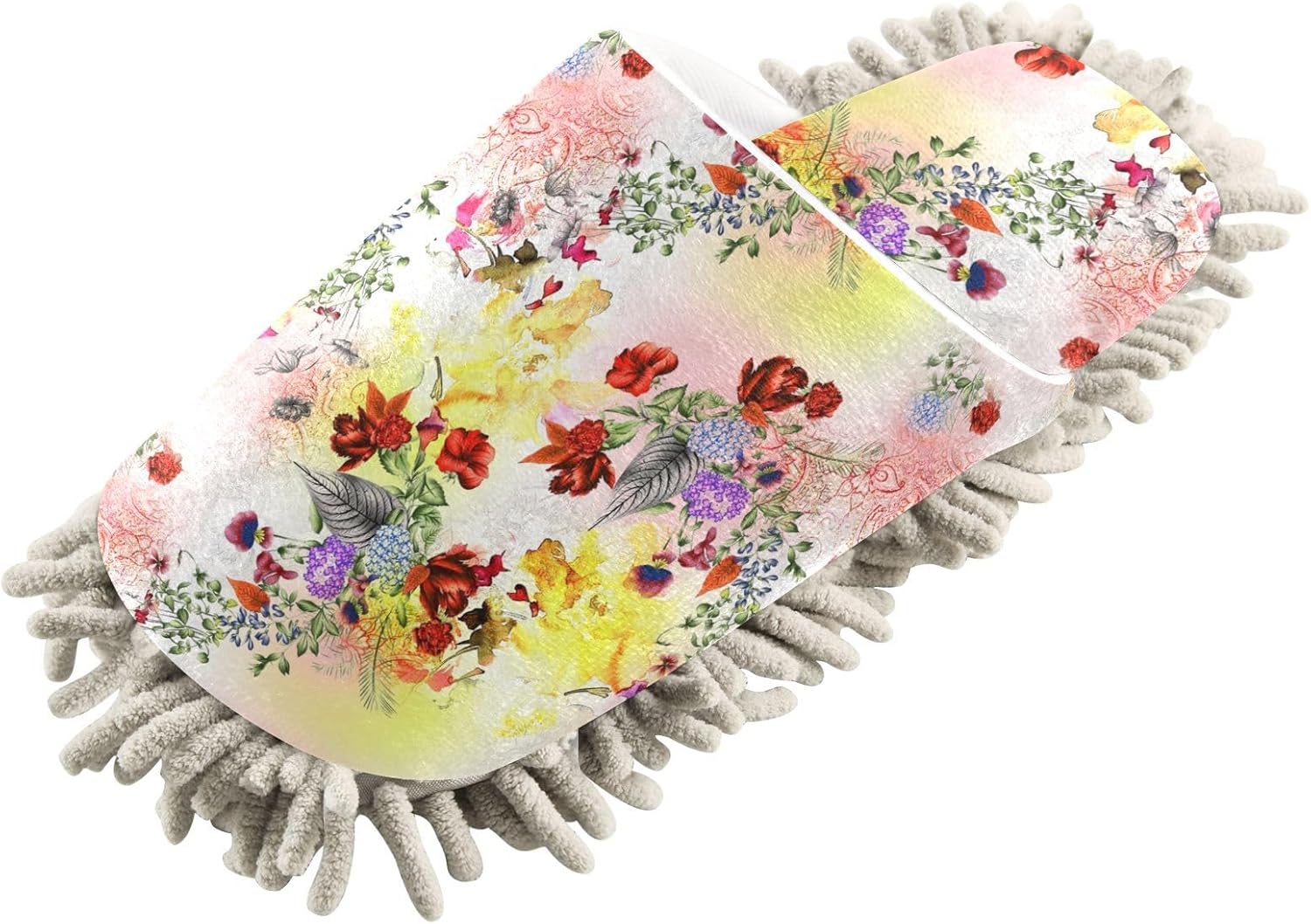 Kigai Microfiber Slippers with Flower Design for All Seasons