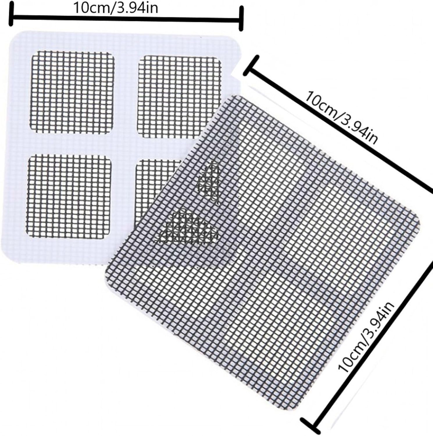 4 X 4 Disposable Hair Catcher Drain Sticker
