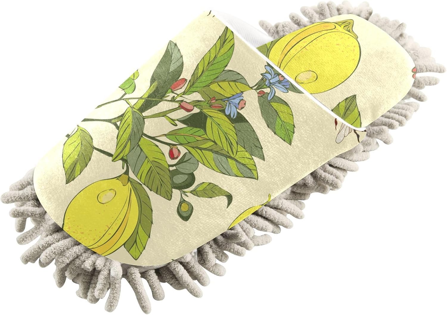 Sinestour Mop Slippers for Floor Cleaning 2 Sizes Washable