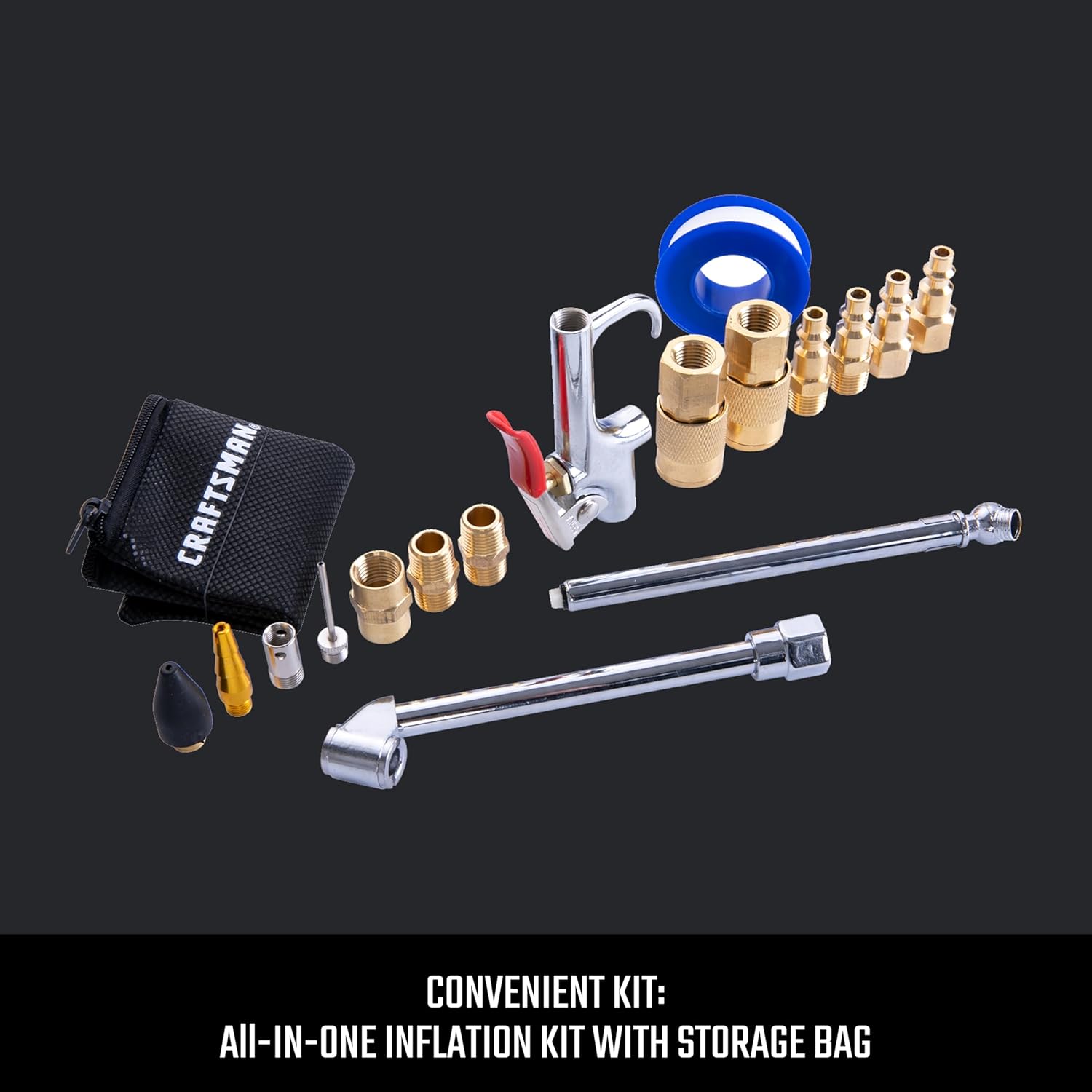 CRAFTSMAN 18-Piece Air Compressor Kit with Accessories