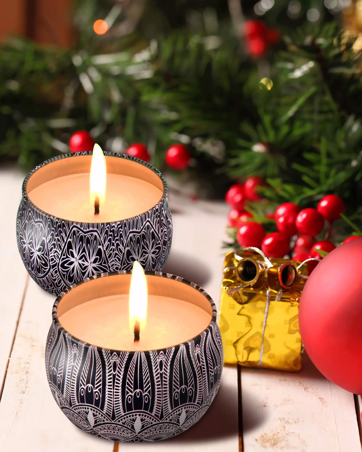 Hausware Aromatherapy Candle Set of 4 Pack