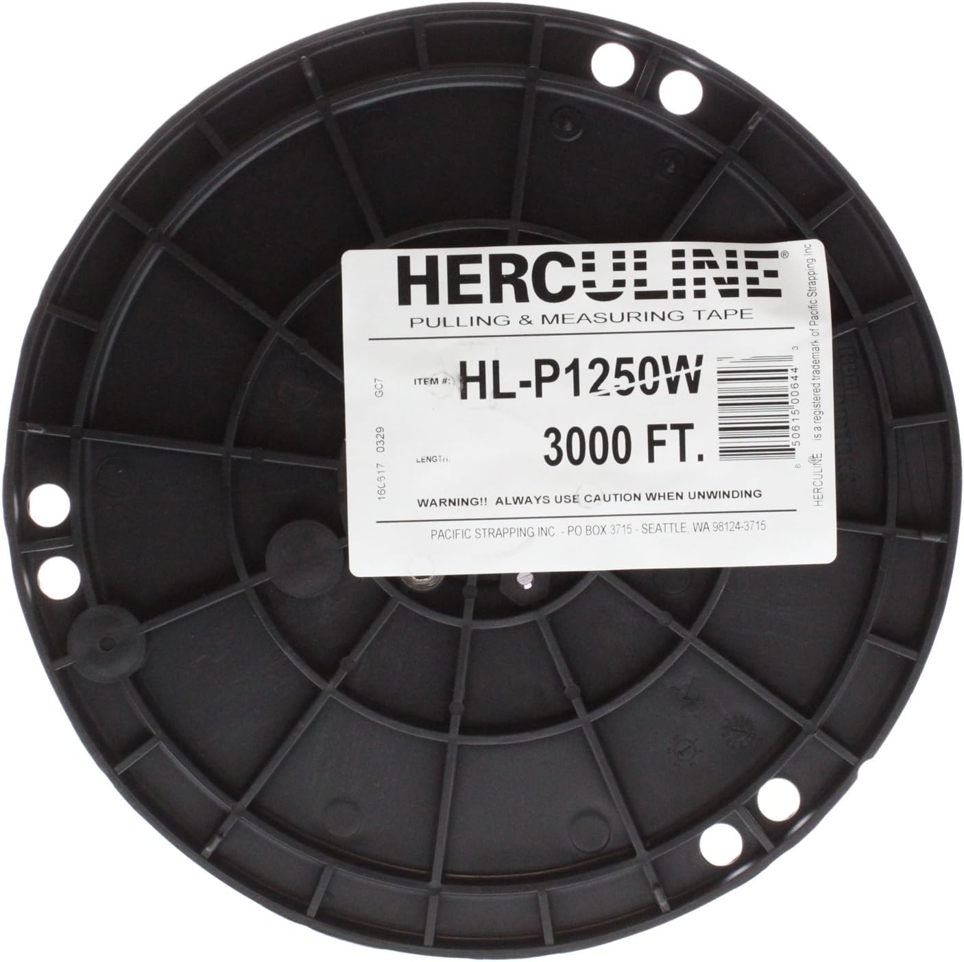 Herculine HLP1250W Woven Pull Tape 12 x 3000 ft