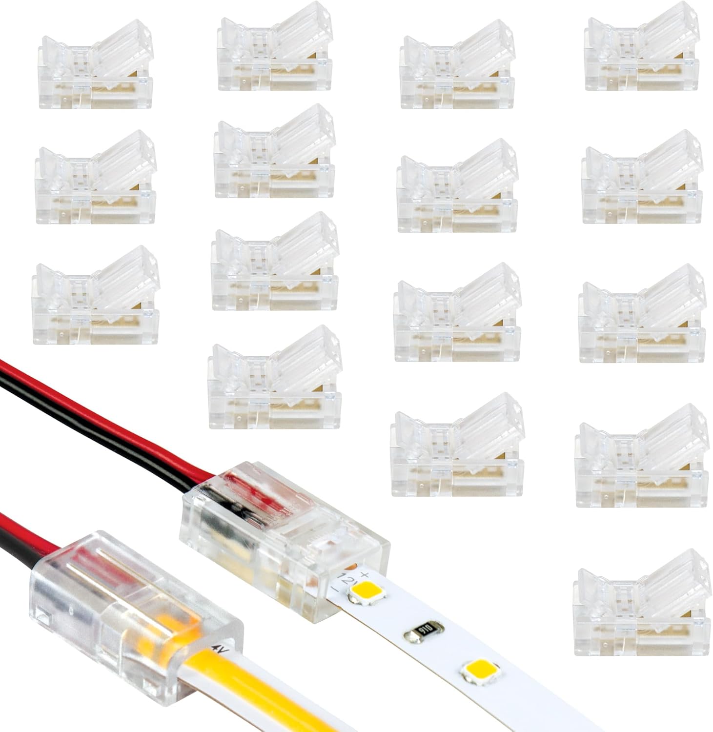 Armacost Lighting LED Wire to Tape Connector - 18 Pk