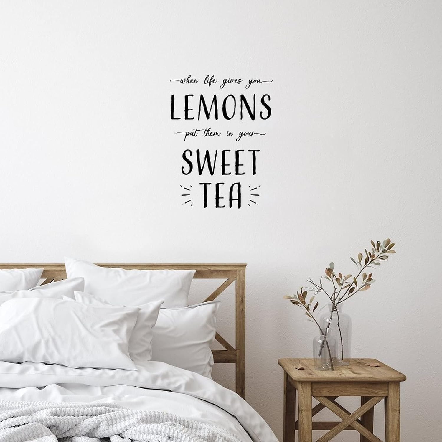 When Life Gives You Lemons Wall Decal 22in