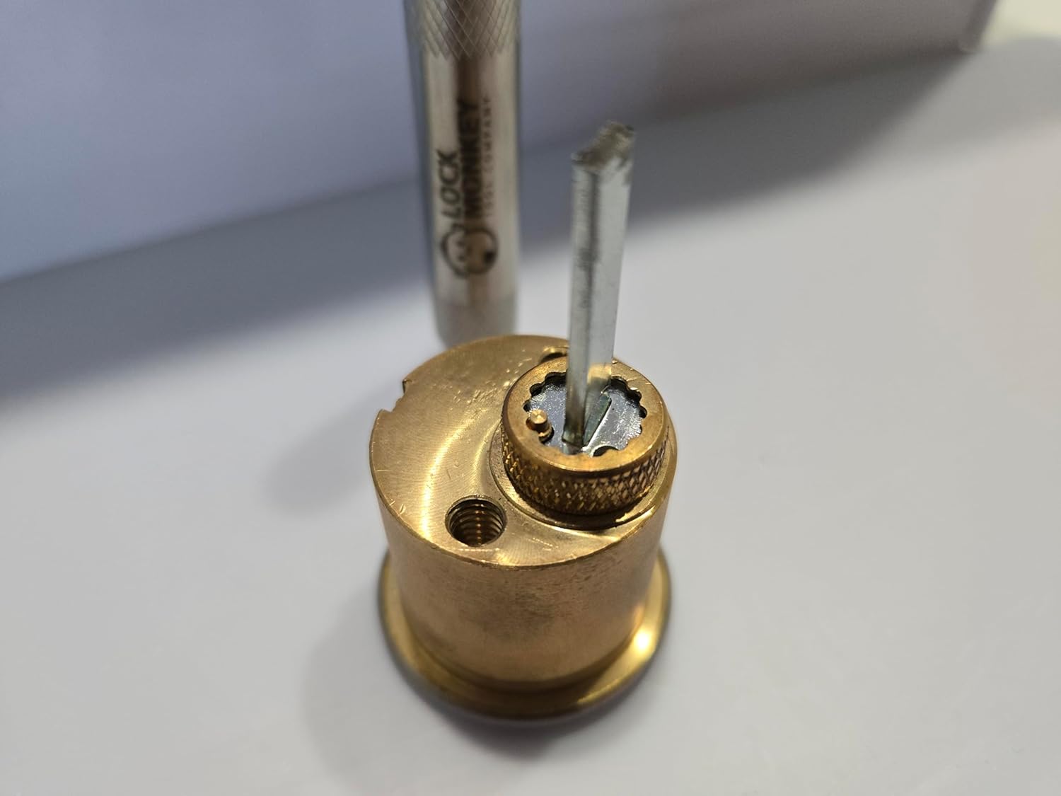 Lock Monkey Hollow Stainless Steel Cylinder Cap Remover Tool