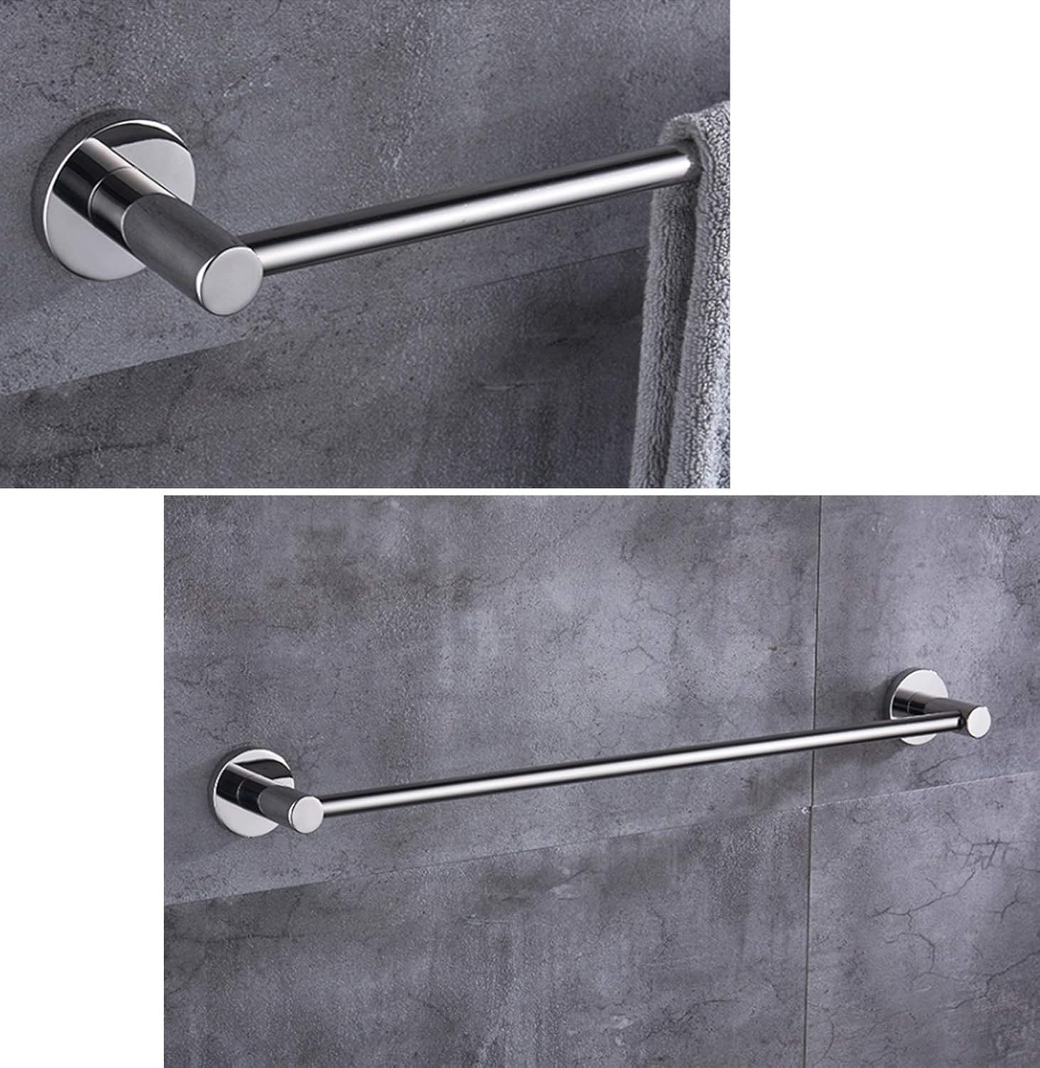 BOCbco 30Cm Wall Mounted Towel Rail Holder Bar
