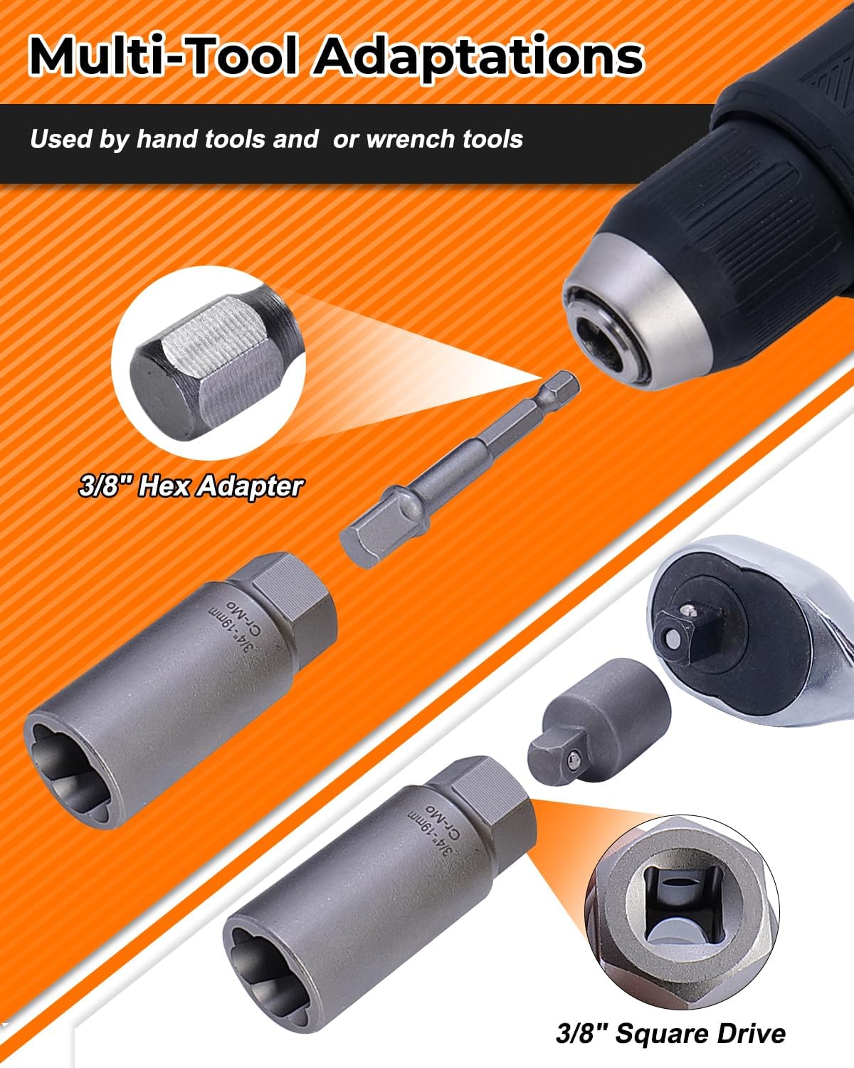 Topme Deep Bolt Extractor Set 16 PCS