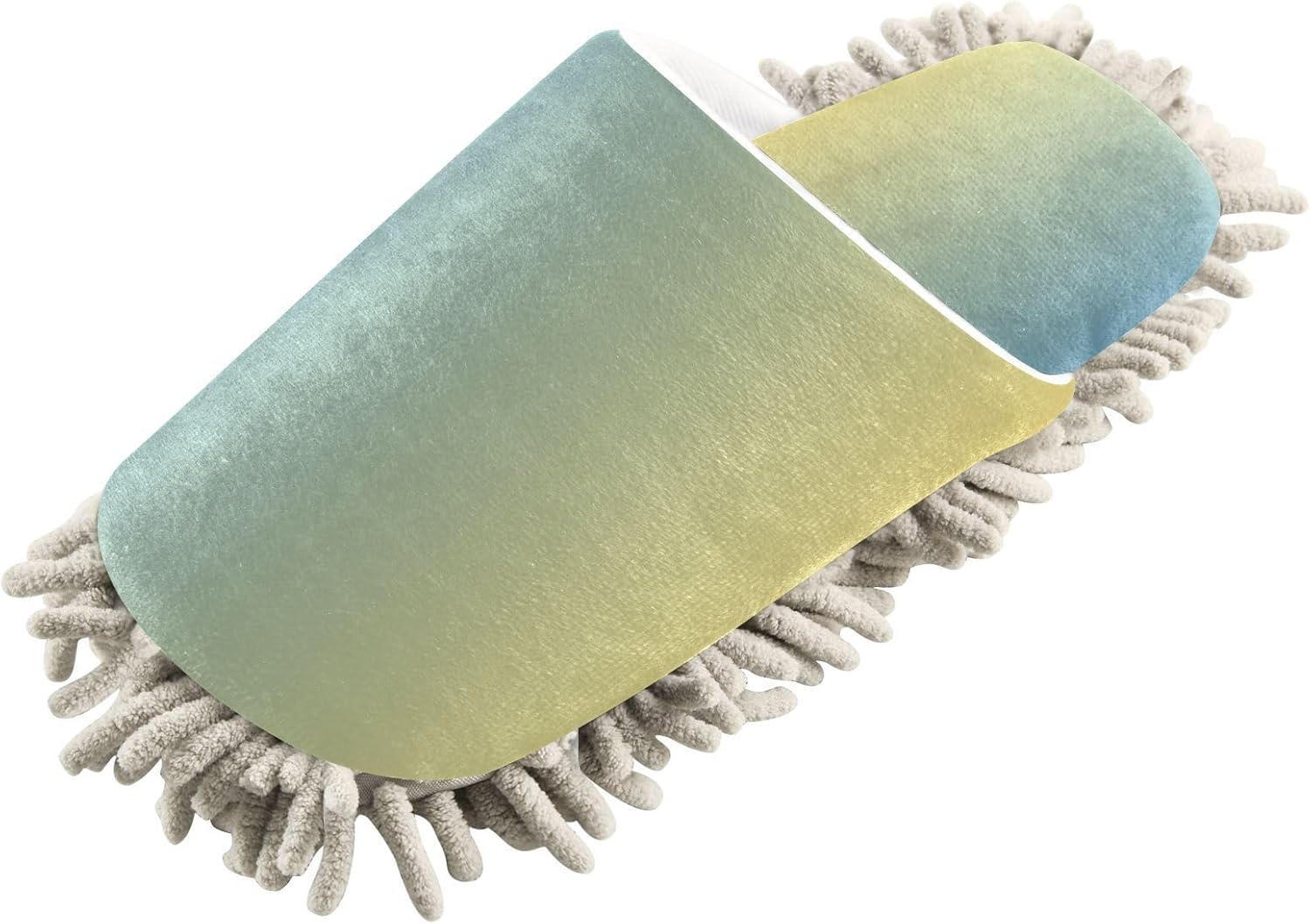 Sinestour Gradient Mop Slippers for Cleaning