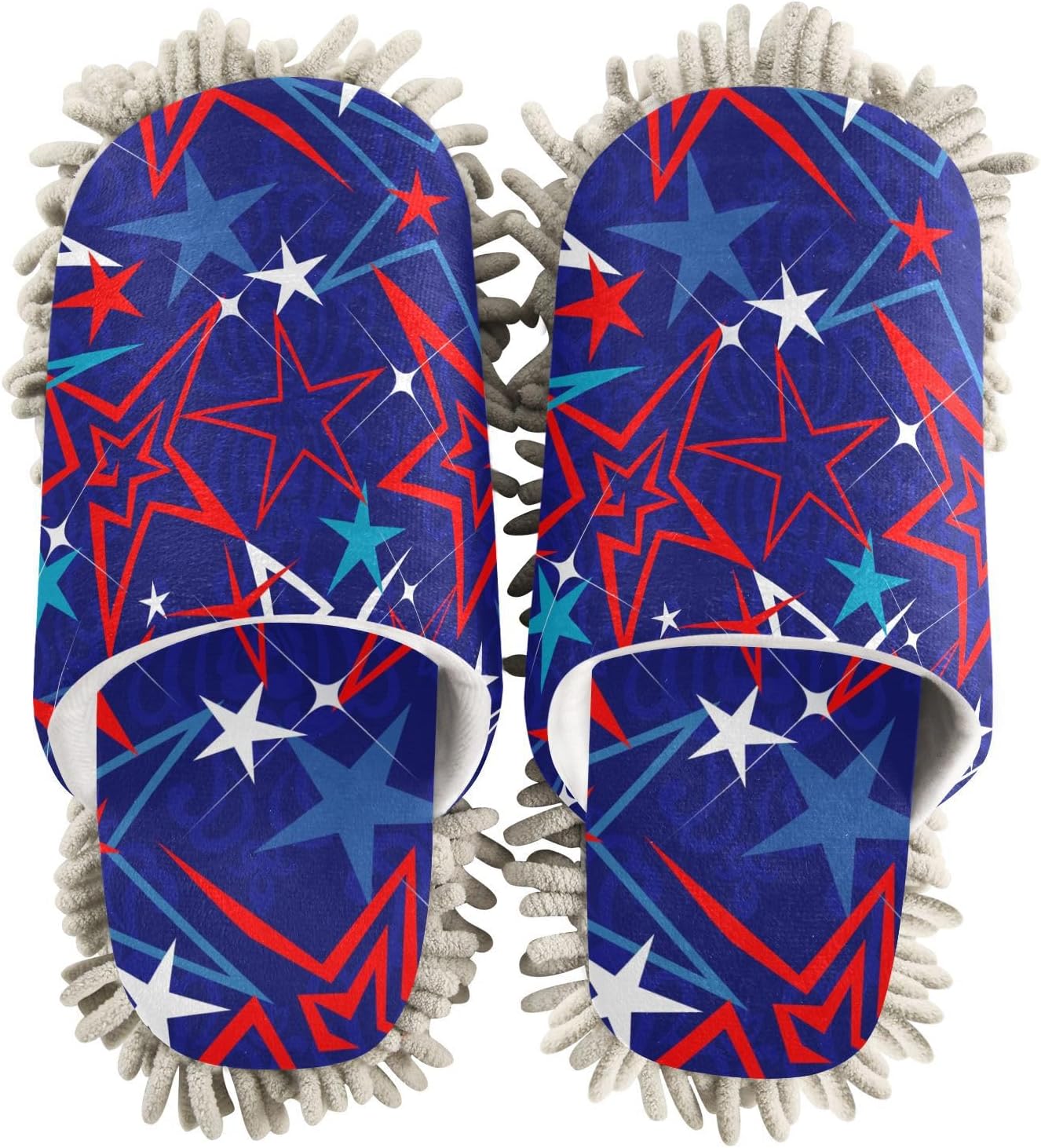 Sinestour Stars Mop Slippers for Floor Cleaning 1