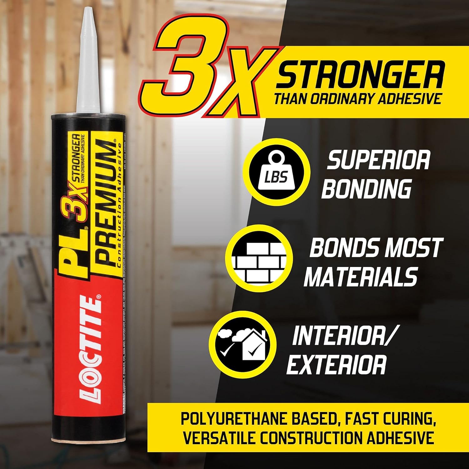 Loctite PL Premium Polyurethane Adhesive 28 fl oz