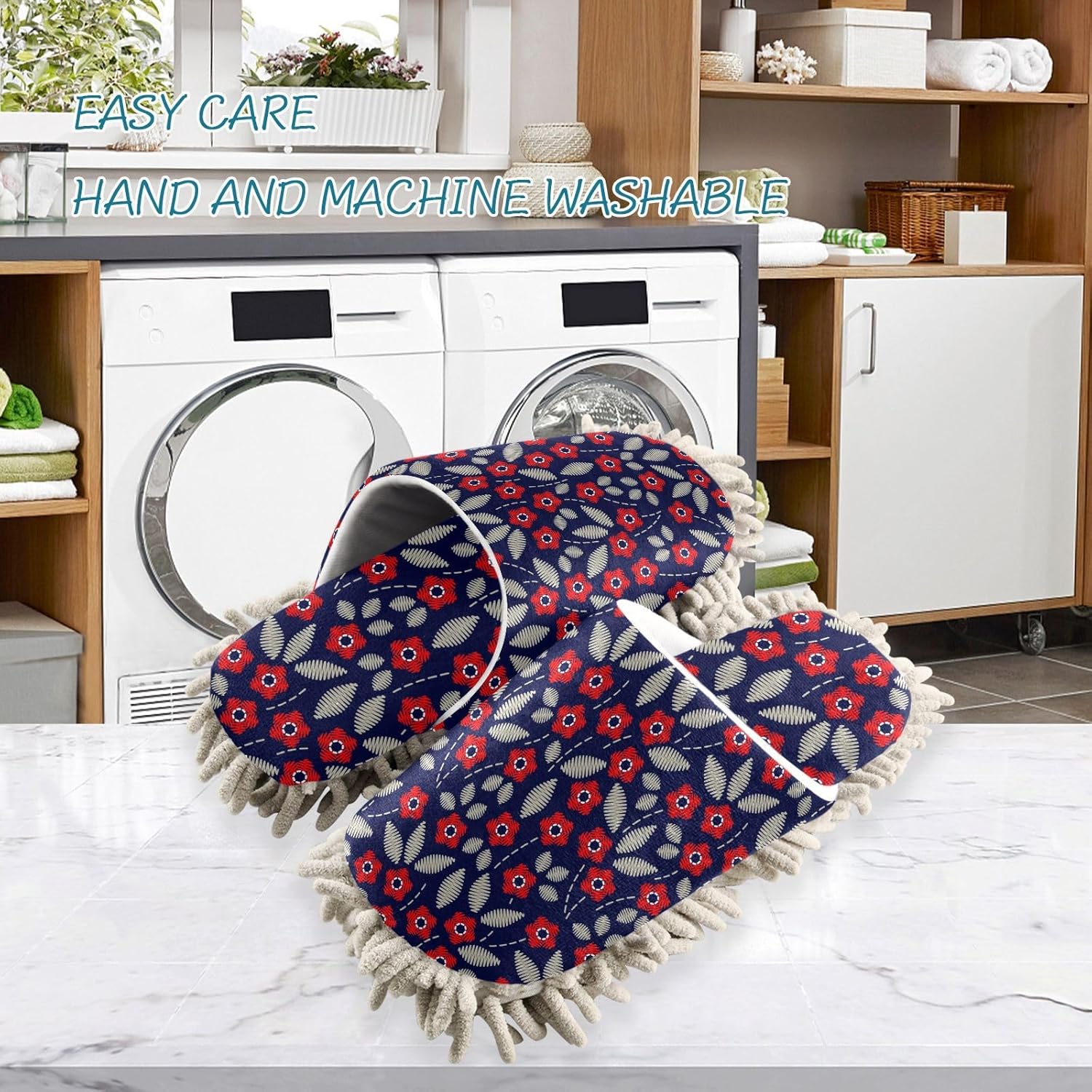 Kigai Microfiber Slippers with Cleaning Function 1