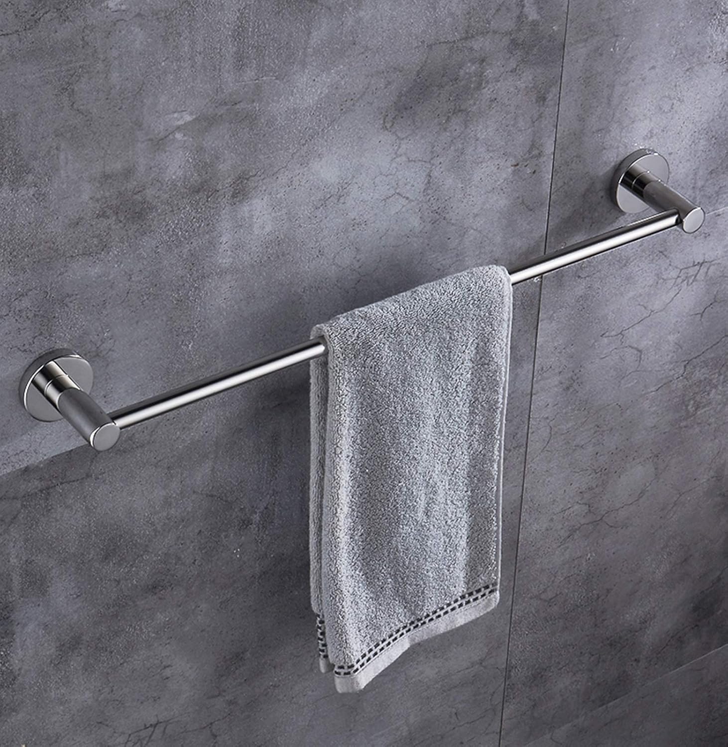 BOCbco 30Cm Wall Mounted Towel Rail Holder Bar
