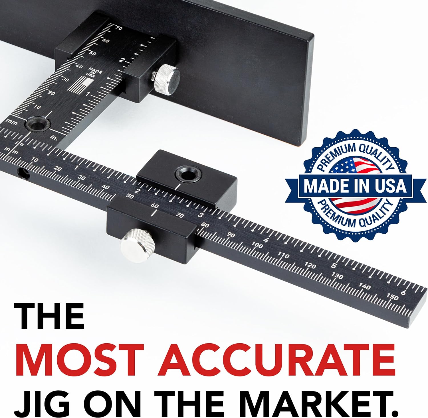 True Position Tools Original Cabinet Hardware Jig - Made in USA 1