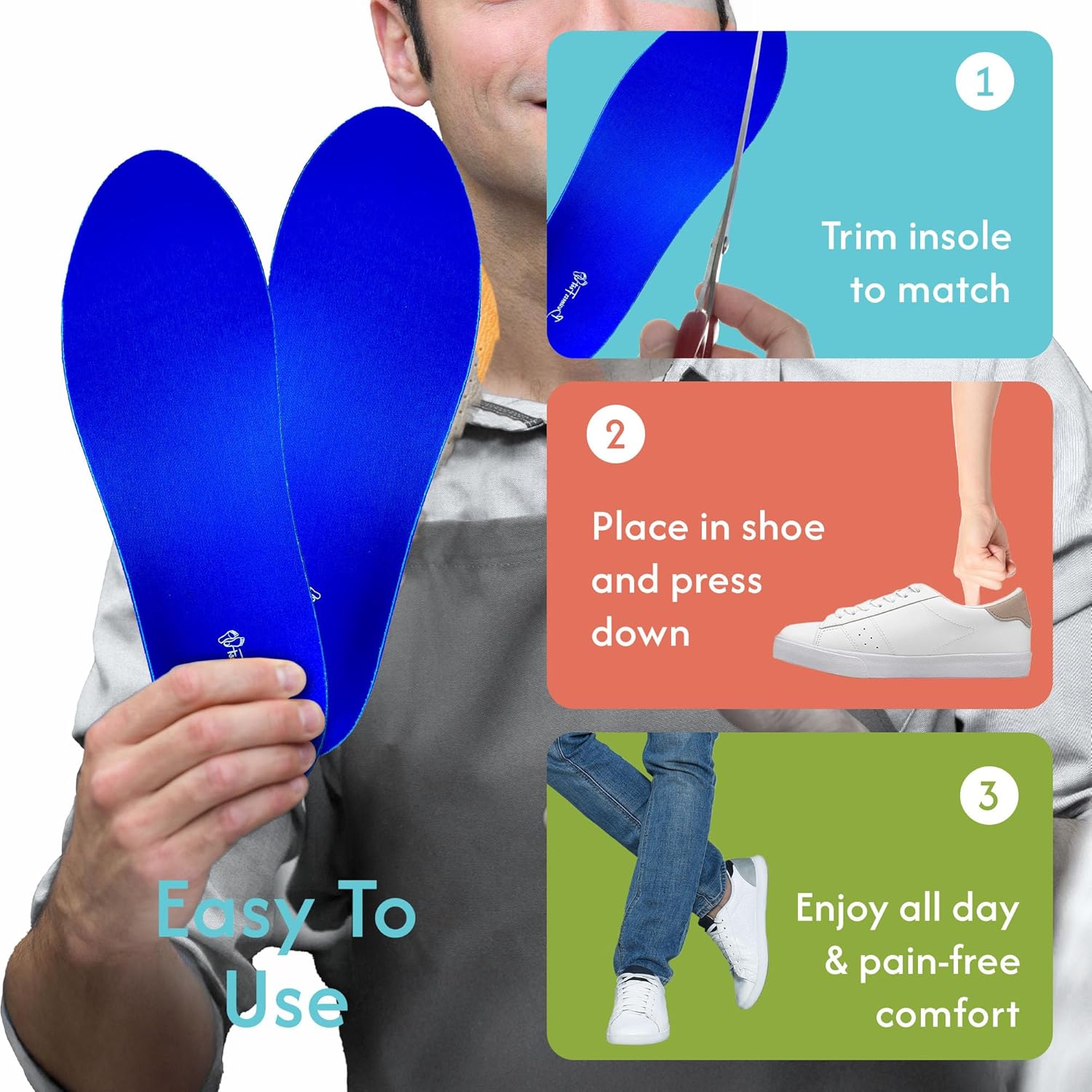 Business Feet Gel Insole - Mover Shaker for Men Women