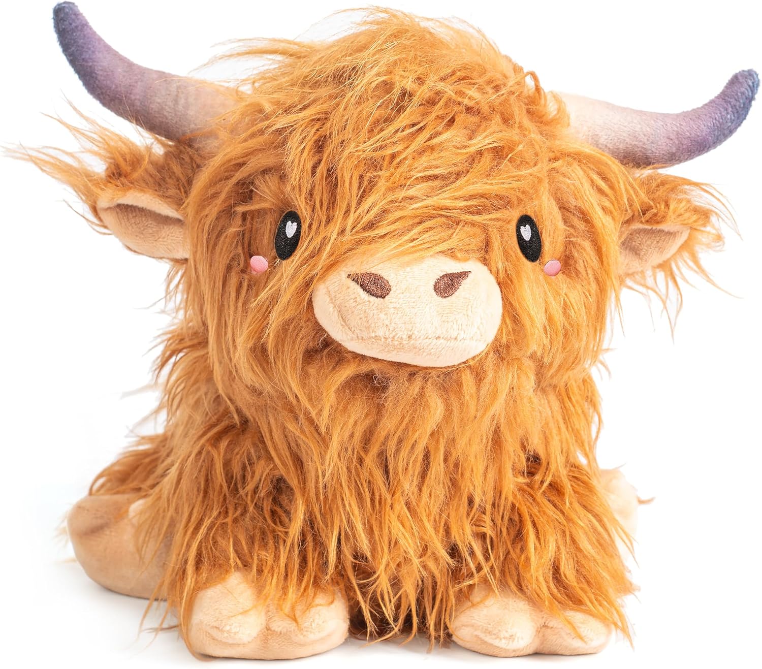 Happy Fuel Highland Cow Microwavable Heating Pad 15lbs