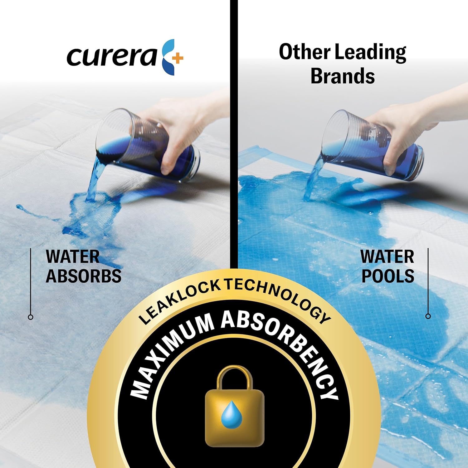 Curera CHUCKS MAX 3XL Bed Pads 400 Lbs 20 Pads