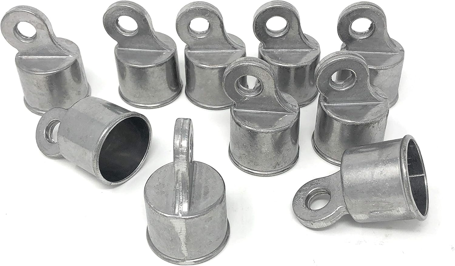 Fencesmart4U Chain Link Fence Rail Ends Aluminum 10 Pc Pack 1-38