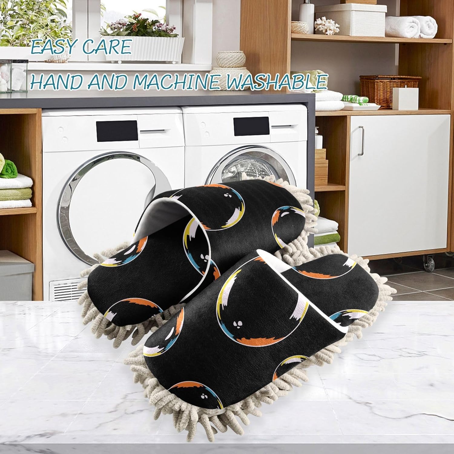 Kigai Microfiber Slippers with Cleaning Function Size L