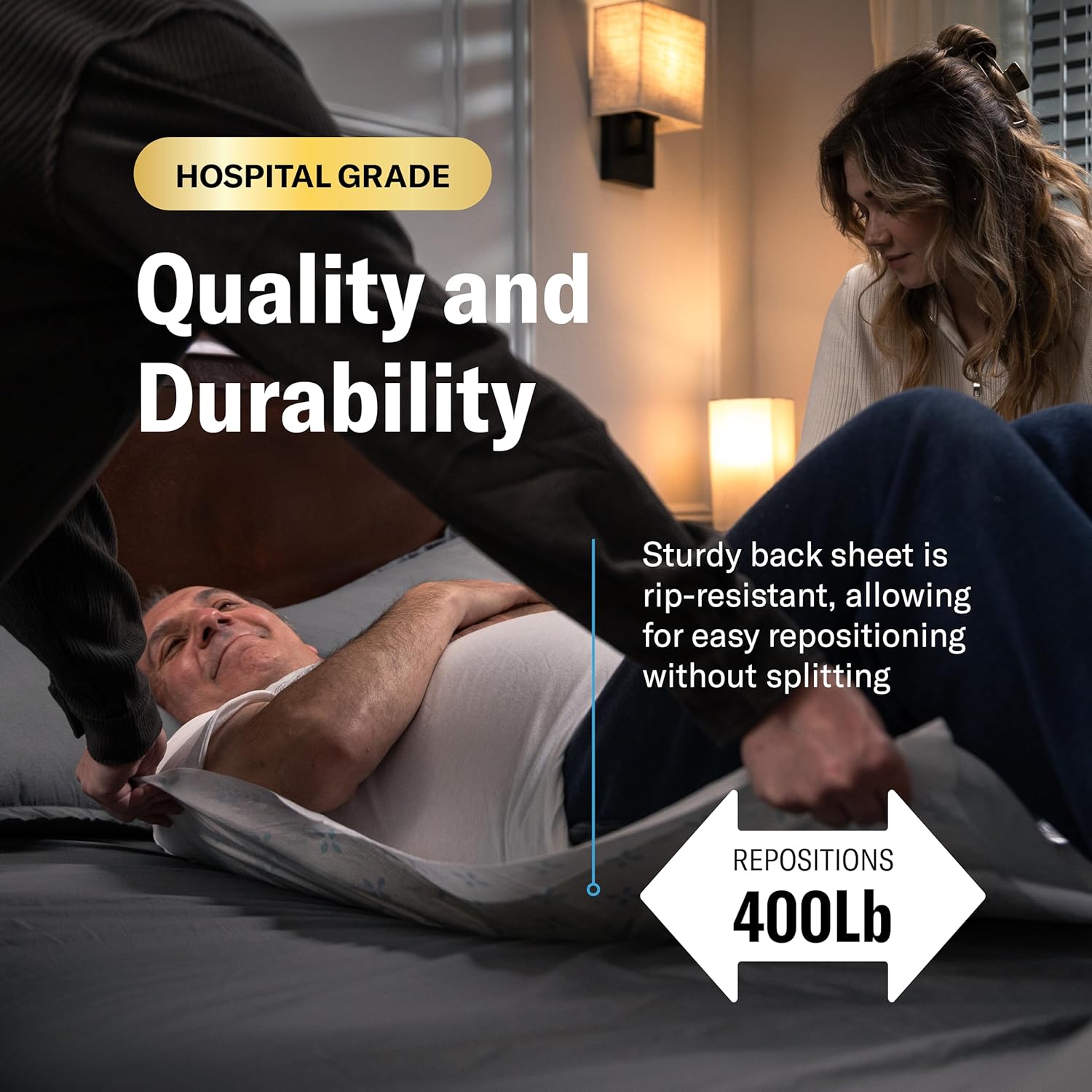 Curera CHUCKS MAX 3XL Bed Pads 400 Lbs 20 Pads