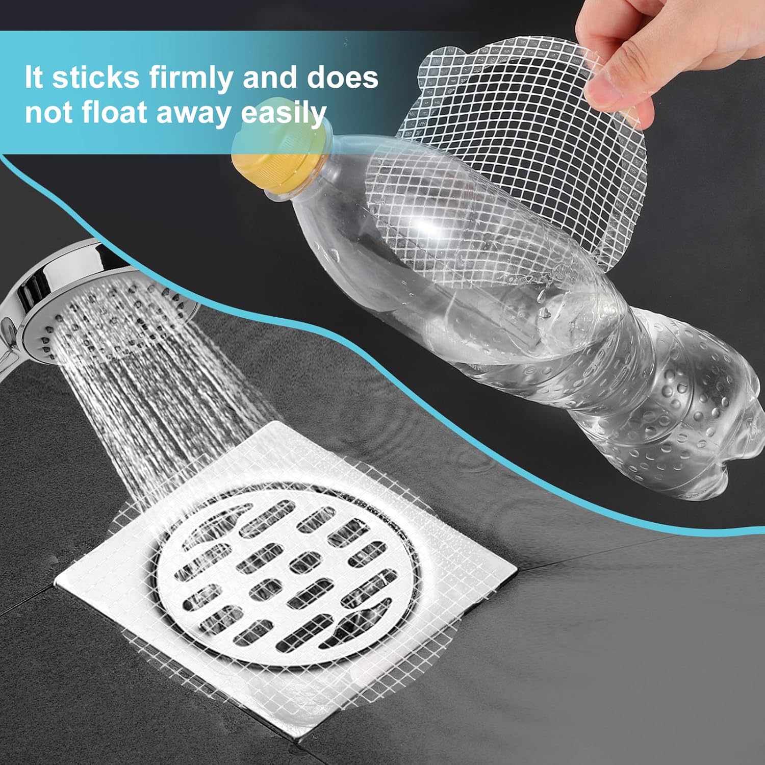 30PCS Disposable Hair Catcher for Bathrooms and Sinks