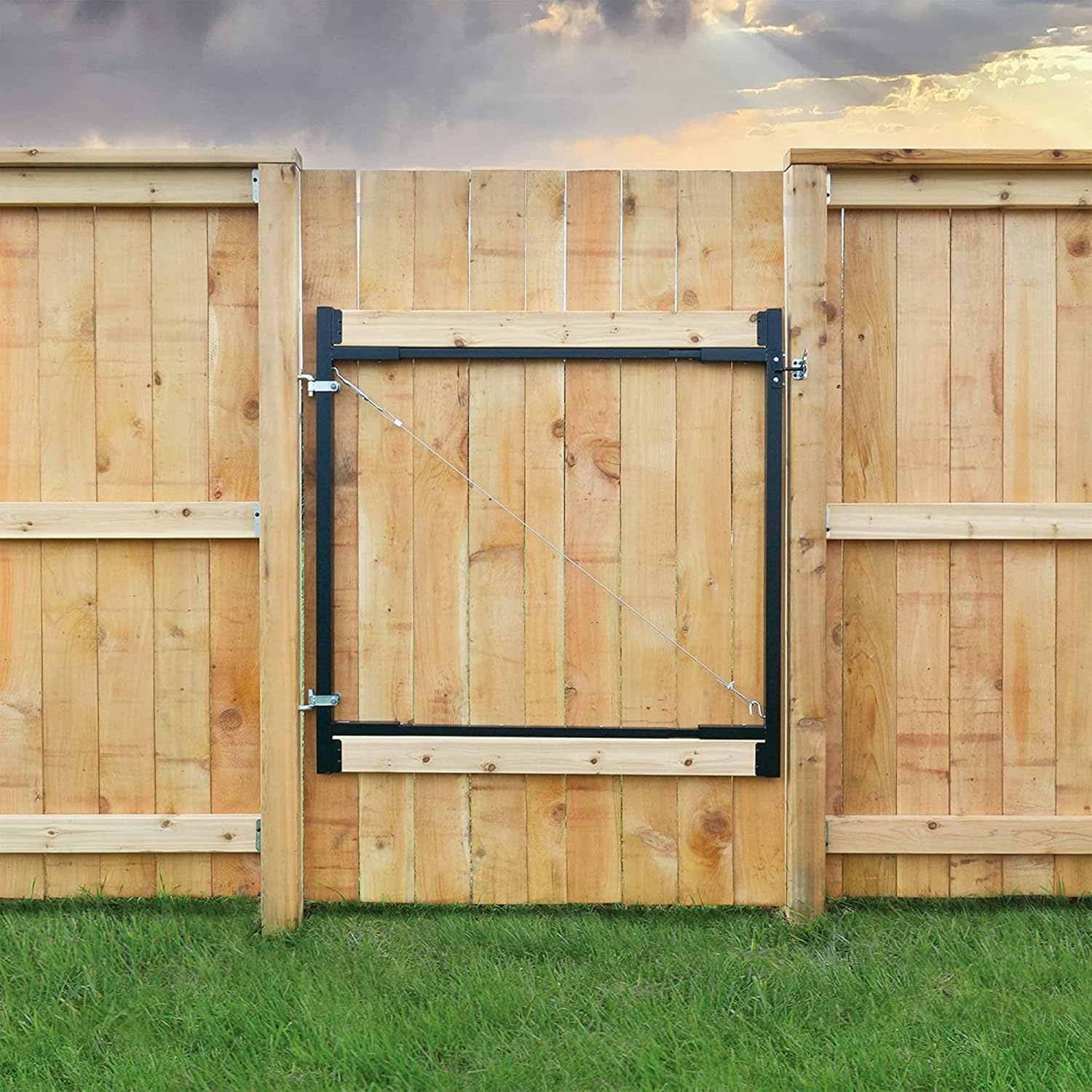 Adjust-A-Gate Steel Frame Gate Building Kit 36-72 Inch