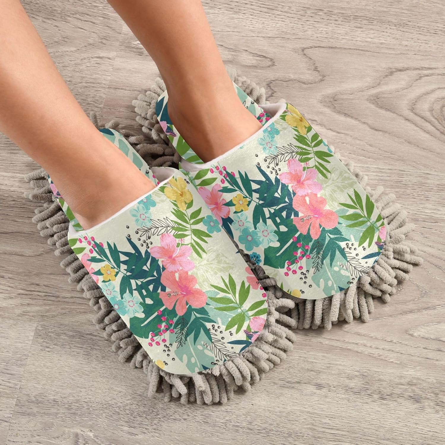 Kigai Microfiber Slippers with Cleaning Function