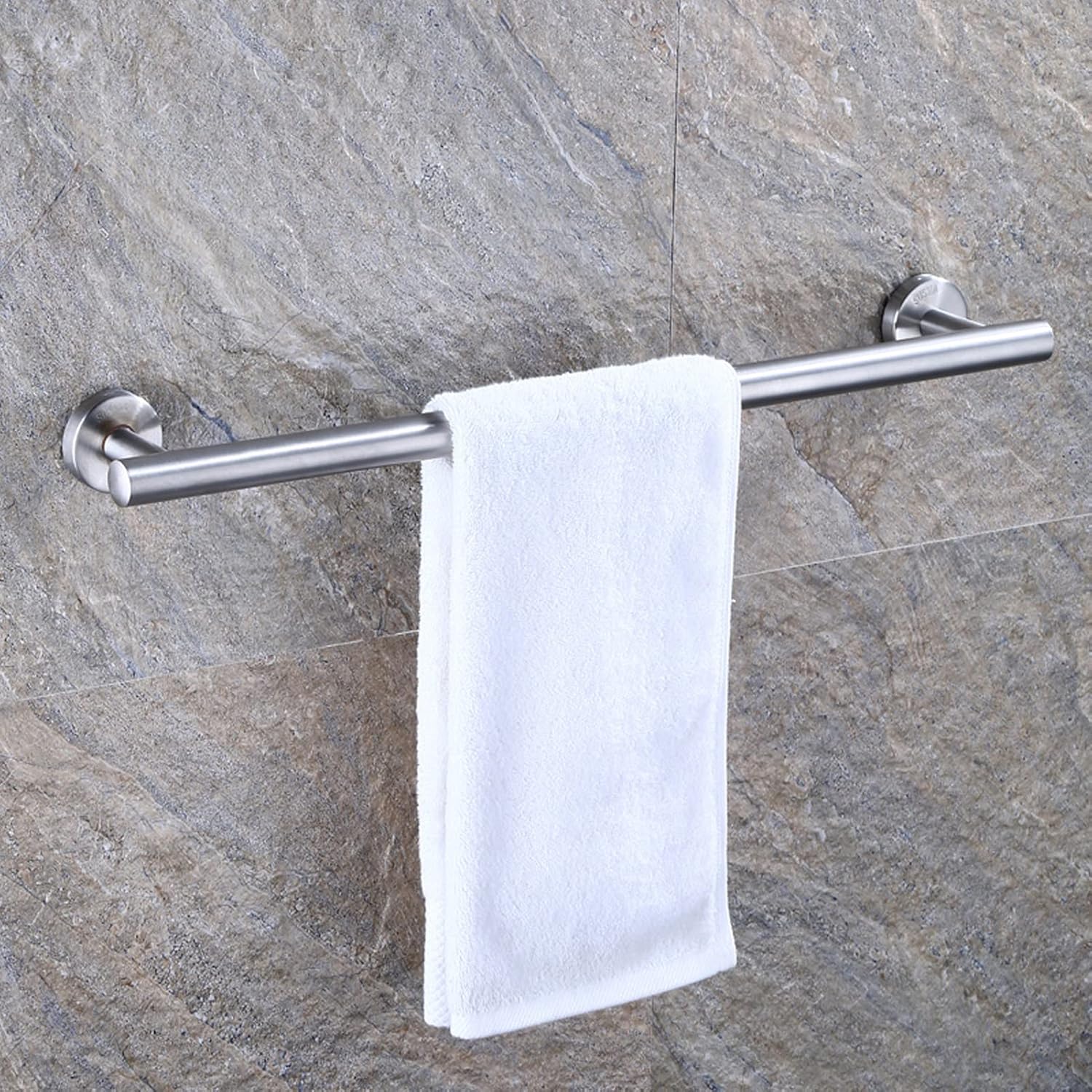 KAREFRI Stainless Steel Towel Bar 60CM Bathroom Rack